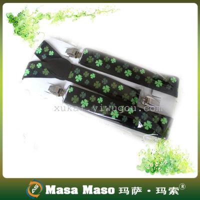 All-Matching British Japanese and Korean-Style Strap Strap Leather Suspenders Strap
