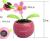 JS-2237 solar apple flower swing Solar Flower solar swing flower