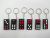 Craft Pai Gow long jewelry and trendy car Keychain Keychain cartoon fashion handbags accessories 