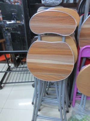 Manufacturer direct sale 39 type synthetic wooden folding stool stool