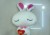 Factory direct sales plush toy car home office bamboo charcoal doll series -love love rabbit