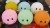 Colorful light night light ball face smiling expression lamp (naughty)