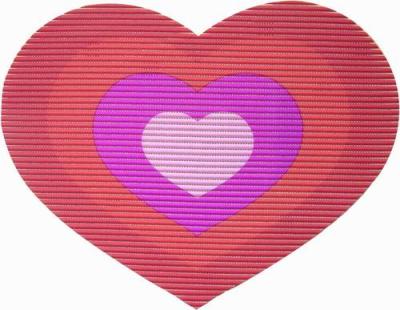 Cartoon PVC heart bathroom non-slip mat bath mat soft rubber floor mat