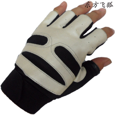PU half bike gloves (Palm dotted skid)