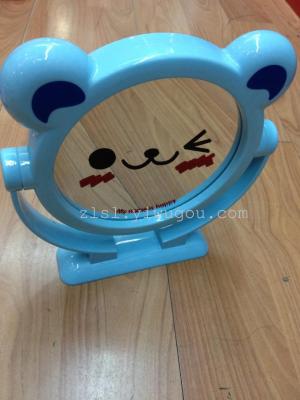 Zhenglong plastic advanced custom mirror cartoon mirror.