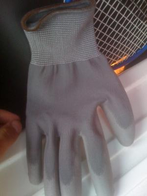 Buqing grey rubber gloves