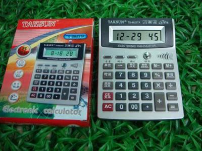 Calculator dxn TS-8823TA language with time computer business Office