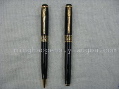 Supply Ming-Hao made metal pen metal ballpoint pen brush set gift set can be printed LOGO