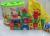 Educational toys wooden toys 70 tablets of number-crunching blocks barrel