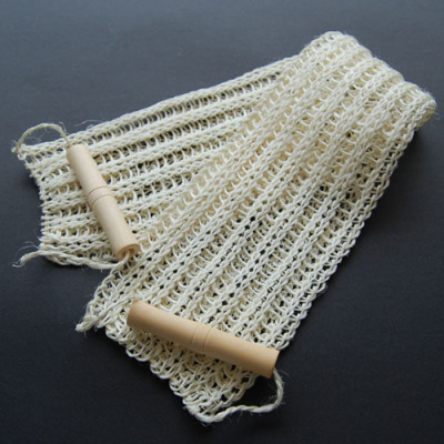 Sisal side of the strap