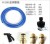 Automotive supplies supply copper pipe high pressure water washing clean water gun blue suit