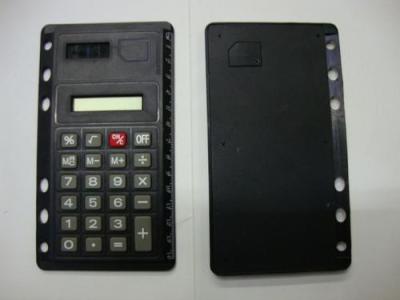 JS-2711 7 inch 6 hole 8 with true solar calculator calculator notes