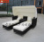 Outdoor leisure bed rattan rattan garden villas Beach furniture beach bed bed bed