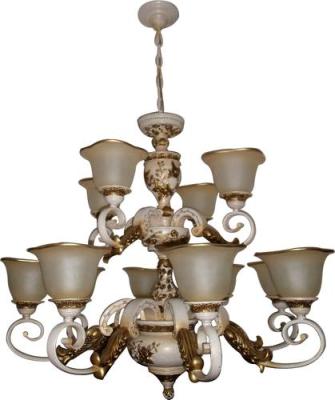 Resin wrought iron chandelier crystal chandelier luxury living room lamp 88384-84