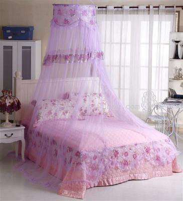 Factory direct sale lace mosquito net ceiling mosquito net hanging type bed curtain mother bed mosquito