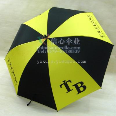 New golf umbrella semi automatic umbrella advertising umbrella XB-803