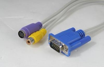 JS-2454 high speed VGA transfer to lotus AGA audio mouse power cord