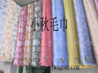 Square bamboo fiber bath towel