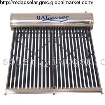 QAL Stainsteel solar water heate 250L low pressure