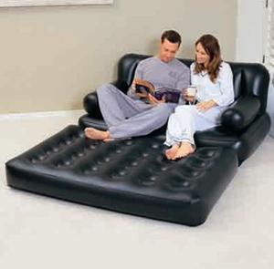 Bestway five-in-one multifunctional sofa with original electric pump air pump sofa bed.