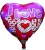 Aluminum balloon, Decorative balloon, Valentine's Day Series,