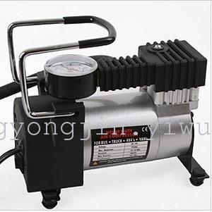 12V high power metal cylinder air pump vehicle emergency inflator pump