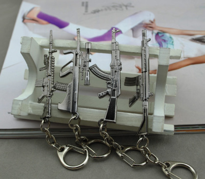 Factory Direct Hardware Anime Peripheral Keychain Cross Fire Line Weapon Pendant