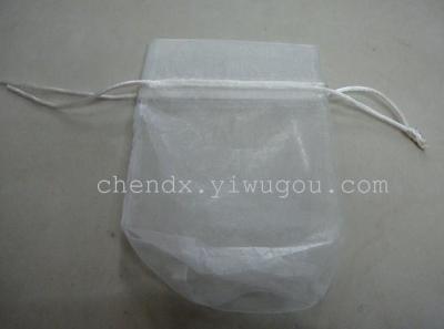 10 x 15cm monochrome pearl yarn gift bag bag bag bag flower jewelry jewelry bag made of quantum