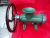 32nd green paint, flashlight-type cast iron meat grinder