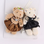 Pavilion exquisite exquisite version of the creative point of the couple rabbit, bear curtain buckle