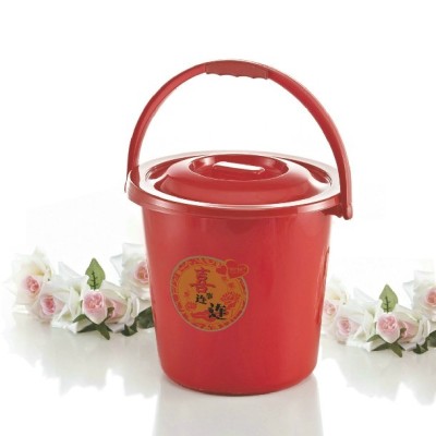 Anti-skid portable wedding bucket carrying bucket water storage bucket 30261