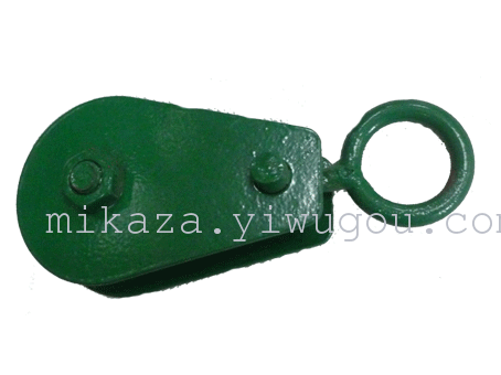 Single-arm pulley ring
