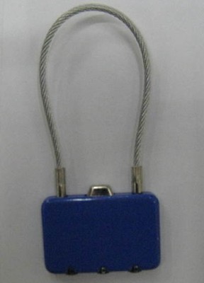 TSA Lock Steel Wire Password Lock Small Padlock Travel Small Backpack Lock Wardrobe Lock