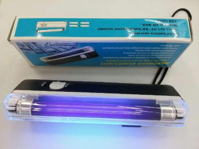 Small Portable Purple Light with Flashlight Money Detector Cash Register