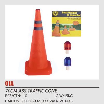 Folding road cone (factory direct sales)