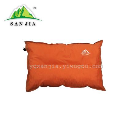 Certified SANJIA outdoor camping products self-inflating pillow
