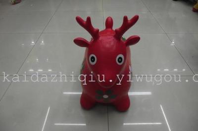 Inflatable, inflatable jumping horse-vaulting, PVC jumping horse-vaulting, cartoon inflatable jumping horse-vaulting, inflatable cartoon, animal PVC inflatable horse