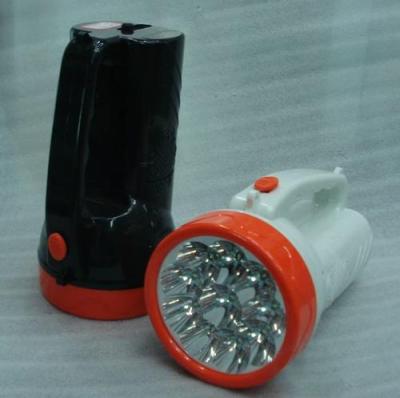BJ-3898 rechargeable battery 2 hand lamps 1W/10LED