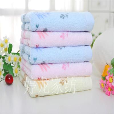 Ting lung 6,701 towel towels printed towels untwisted yarn Yiwu factory direct, wholesale cotton 