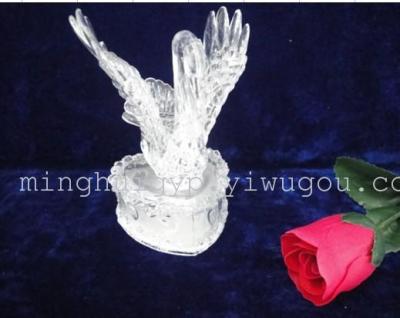Manufacturers direct hot domestic sales of foreign trade novel Swan light acrylic Swan light acrylic crafts