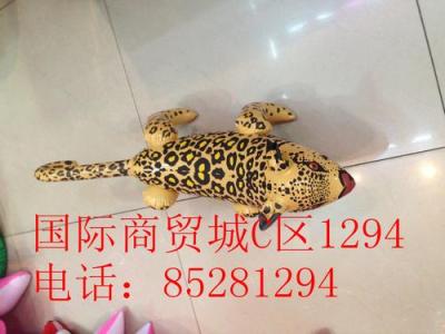 Inflatable toys, PVC material manufacturers selling cartoon character little Leopard