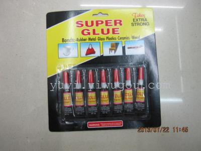 502 instant glue Super Glue and quick-drying adhesive 7 black cardboard