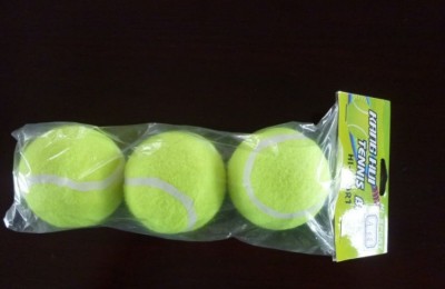 Toy Tennis Rubber Material OPP Packaging