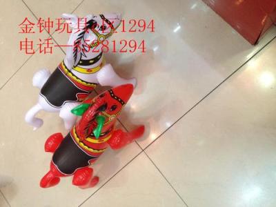 Inflatable toys, PVC material manufacturers selling cartoon horse
