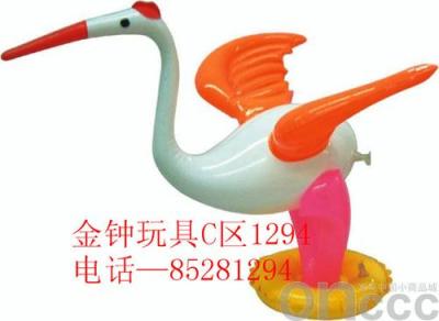 Inflatable toys, PVC material manufacturers selling cartoon crane