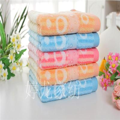 Wholesale cotton towels washcloth circle discontinued towel washcloth to wash towel cotton towel