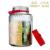 The 10 liter tank tank tank plum wine pickled cabbage pickles bottle glass jar multifunctional glass canister