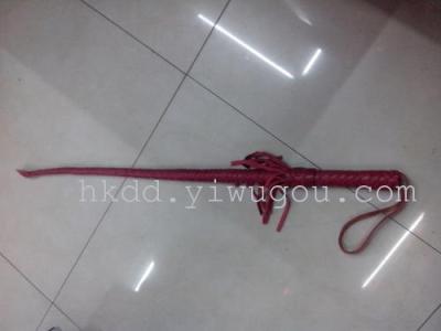 Leather whips pulling rope dog pet supplies