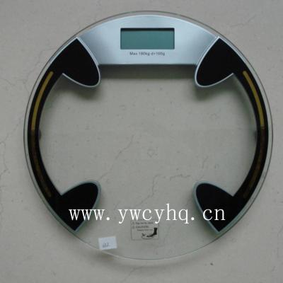 Supply glass bathroom scale body scale weight scales