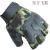 New cool outdoor tactics half glove soft artificial leather bicycle bike half finger glove